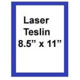 Teslin Sheet Laser Letter Size 10mil - 100 shts per box